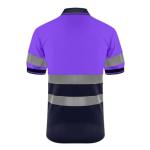 Hi-Vis Reflective Polo Shirt for Outdoor Safety