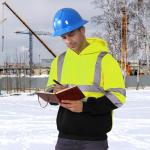 High-Visibility Reflective Safety Hoodie - Yellow