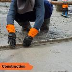 Gastody Waterproof Chemical Gloves - 2 Pairs, Size M