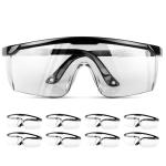 FIMOSON Clear Safety Glasses - 8 Pack