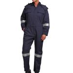Flame Resistant Hi-Visibility Coverall with Pockets