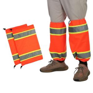 High Visibility Reflective Leg Gaiters for Work