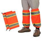 High Visibility Reflective Leg Gaiters for Work