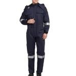 Flame Resistant Hi-Visibility Coverall with Pockets