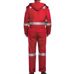 Hi-Vis Flame Resistant Coveralls with Reflective Tape