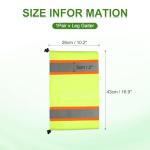 High Visibility Reflective Leg Gaiters for Safety