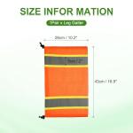 High Visibility Reflective Leg Gaiters for Work