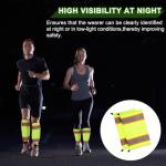Hi-Vis Reflective Leg Gaiters for Outdoor Safety