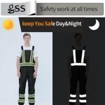 Hi Vis Waterproof Safety Overalls for Men