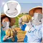 High Visibility Sun Protection Neck Gaiter for Hard Hats