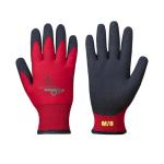 Red PVC Palm Winter Gloves - Size Medium