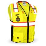 Big Kahuna Safety Vest – High Visibility, 11 Pockets