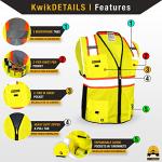 Big Kahuna Safety Vest – High Visibility, 11 Pockets
