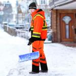 Hi-Vis Waterproof Thermal Rain Suit Set for Men