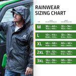 John Deere High Visibility ANSI Rain Suit, XL