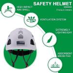 LOHASTAR ANSI Approved Vented Hard Hat (White)