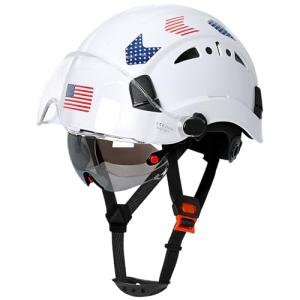 Aolamegs OSHA Approved Hard Hat with Double Visor