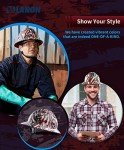 LANON Full Brim Hard Hat - OSHA Approved Safety Helmet