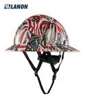 LANON Full Brim Hard Hat - OSHA Approved Safety Helmet