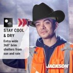 Jackson Safety Cowboy Hard Hat - Western Style