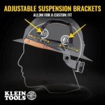 Klein Tools Vented Full Brim Hard Hat with Lamp