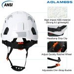OSHA Approved Reflective Vented Hard Hat for Adults