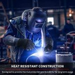Heat Resistant Fireplace Gloves - Dark Grey 16