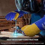 Heat-Resistant Welding Gloves for Fire Safety