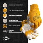 Multi-Task Kevlar Welding Gloves - Medium/Yellow