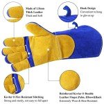 Heat-Resistant Welding Gloves for Fire Safety