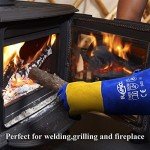 Heat-Resistant Welding Gloves for Fire Safety