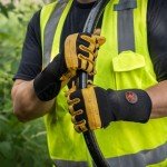 Klein Tools Soft Grain Leather Lineman Work Gloves