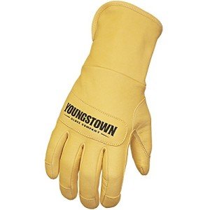 Youngstown Leather Utility Gloves - Long Cuff, Puncture Resistant
