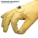 Youngstown Leather Utility Gloves - Long Cuff, Puncture Resistant