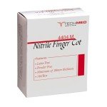 DUKAL Medium Nitrile Finger Cots - 144 Pack