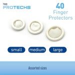 Acu-Life Rubber Finger & Toe Cots, 40 Count