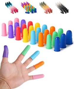 24-Pack Silicone Finger Protectors by Mr. Pen