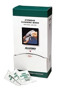 Allegro Eyewear Cleaning Wipes, Pack of 100