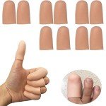 Silicone Finger Protectors for Pain Relief