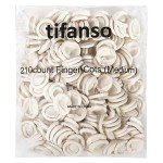 Tifanso 210 PCS Disposable Latex Finger Cots