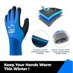 Winter Waterproof Work Gloves for Men and Women