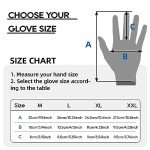 Men's 100% Waterproof Winter Work Gloves - L