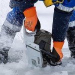 Men's 100% Waterproof Winter Work Gloves - L