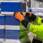 Men's 100% Waterproof Winter Work Gloves - L