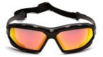 Pyramex Highlander XP Safety Eyewear - Sky Red Lens