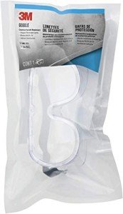 3M Chemical Splash Resistant Goggles with Clear Lens
