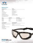 Pyramex Highlander XP Safety Eyewear - Sky Red Lens