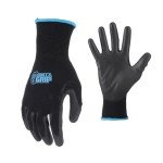 Large Gorilla Grip Gloves - Black