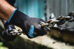 Large Gorilla Grip Gloves - Black