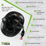 Ventilated OSHA Safety Hard Hat with Cooling Towel
